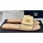 Chanel Crystal CC Logo Braided Mules Beige 2024