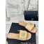 Chanel Crystal CC Logo Braided Mules Beige 2024