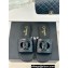 Chanel Black CC Logo Mules Leather Black 2024