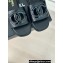 Chanel Black CC Logo Mules Leather Black 2024