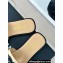 Chanel Black CC Logo Mules Leather Beige 2024
