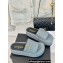 Chanel Pearl and Crystal Gold CC Logo Platform Mules Quilting Leather Gray 2024