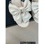 Chanel Heel 6cm Bow Mules Leather White 2024