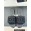 Chanel CC Logo Mules Knit Black 2024