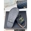 Chanel Gold Pearl CC Logo Mules Tweed Black 01 2024