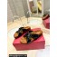Valentino Fussfriend footbed Women/Men slide sandals in calfskin leather Black 2024
