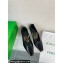 Bottega Veneta Crinkled leather Sharp Chain Pumps Black 2024