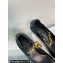 Bottega Veneta Crinkled leather Sharp Chain Pumps Black 2024
