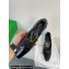 Bottega Veneta Crinkled leather Sharp Chain Pumps Black 2024