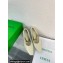 Bottega Veneta Crinkled leather Sharp Chain Pumps Beige 2024