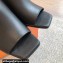 Hermes Heel 6cm Iconique sandals with iconic Chaine d'Ancre heel in Nappa leather Black 2024