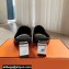 Hermes Heel 6cm Iconique sandals with iconic Chaine d'Ancre heel in Nappa leather Black 2024