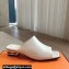 Hermes Heel 2.5cm Iconique sandals with iconic Chaine d'Ancre heel in Nappa leather White 2024