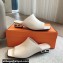 Hermes Heel 2.5cm Iconique sandals with iconic Chaine d'Ancre heel in Nappa leather White 2024