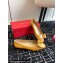 Ferragamo Ballet flats Khaki with padded Vara bow 2024