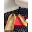Ferragamo Ballet flats Khaki with padded Vara bow 2024