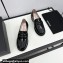 Chanel Calfskin Moccasins G45823 Patent Black 2024