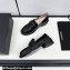 Chanel Calfskin Moccasins G45823 Patent Black 2024