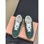Miu Miu fringed edges Canvas sneakers Green 2024