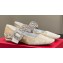 Roger Vivier Strass Buckle Ballerinas Velvet Beige 2024