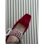 Roger Vivier Strass Buckle Ballerinas Velvet Red 2024