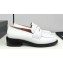Chanel Calfskin Moccasins G45823 White 2024