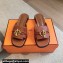 Hermes Heel 2.5cm Isle sandals with iconic Glenan buckle in calfskin Brown 2024