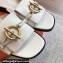Hermes Heel 2.5cm Isle sandals with iconic Glenan buckle in calfskin White 2024