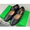 Bottega Veneta leather Astaire Mary-Jane Ballerinas Black 2024