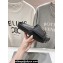 Balenciaga Women/Men Five toe shape Slide Sandals Black/Orange 2024