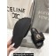 Balenciaga Women/Men Five toe shape Slide Sandals Black/Orange 2024