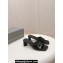 Balenciaga Duty Free 60mm Sandals in shiny soft sheepskin Patent Black 2024