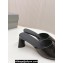 Balenciaga Duty Free 60mm Sandals in shiny soft sheepskin Black 2024