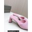 Balenciaga Duty Free 60mm Sandals in shiny soft sheepskin Pink 2024