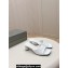 Balenciaga Duty Free 60mm Sandals in shiny soft sheepskin White 2024