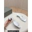Balenciaga Duty Free 60mm Sandals in shiny soft sheepskin White 2024