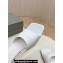 Balenciaga Duty Free 60mm Sandals in shiny soft sheepskin White 2024