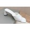 Balenciaga Duty Free 60mm Sandals in shiny soft sheepskin White 2024