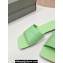 Balenciaga Duty Free Flat Sandals in shiny soft sheepskin Green 2024
