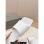 Balenciaga Duty Free Flat Sandals in shiny soft sheepskin White 2024