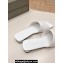 Balenciaga Duty Free Flat Sandals in shiny soft sheepskin White 2024