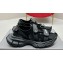 Balenciaga 3xl Rubber Women/Men Sandals Black 2024