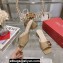 Roger Vivier Très Vivier Metal Buckle Mules in Patent Leather Beige 2024