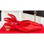 Ferragamo Cage heel slingbacks printed calfskin Red 2024