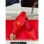 Ferragamo Cage heel slingbacks printed calfskin Red 2024