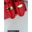 Ferragamo Heel 6cm New Vara buckle mules printed calfskin Red 2024