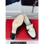 Ferragamo Heel 6cm New Vara buckle mules printed calfskin Black/Fabric White 2024