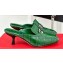 Ferragamo Heel 6cm New Vara buckle mules printed calfskin Green 2024