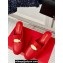 Ferragamo Heel 6cm New Vara buckle mules calfskin Red 2024