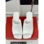 Ferragamo leather Elina slides White 2024